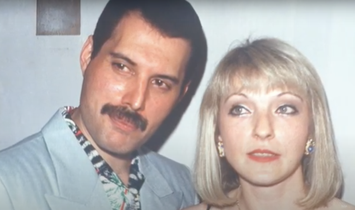 Freddie Mercury se svojí životní láskou.