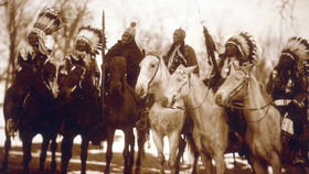 Indián Geronimo byl krutý válečník.