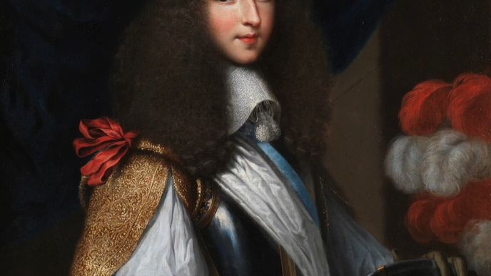 Král Ludvík XIV. za mlada.