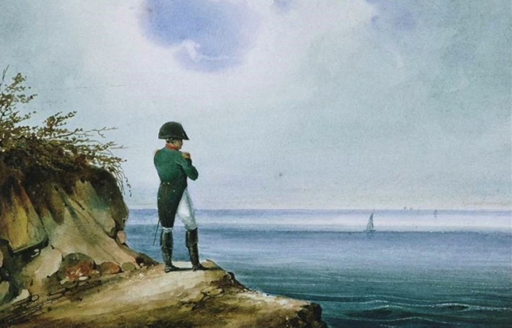 Napoleon zemřel ve vyhnanství na ostrově Svatá Helena.
