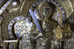 Relikviář svatého Maura byl dlouhé roky pohřbený v sutinách.