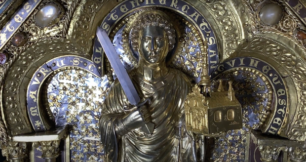 Tajemný Relikviář svatého Maura: Kolaboranti s nacisty ho pohřbili na dlouhá léta do sutin