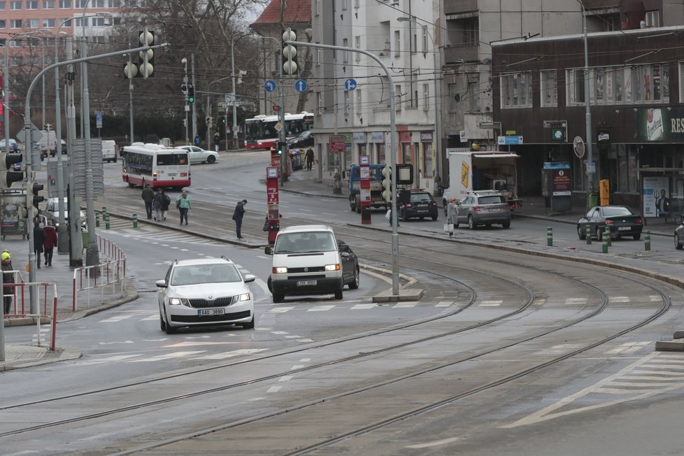 Doprava na Žižkově kolabovala i 14. března.