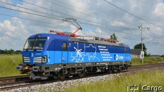 ČD Cargo převzalo první lokomotivu Vectron, už jezdí v modrých barvách