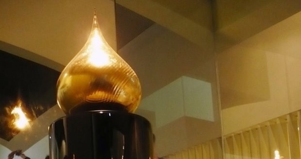 Zlatá kapka v českém pavilonu na Expu