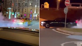 Další ilegální závody v centru Prahy: Ubohé kratochvíle! Policie hledá svědky