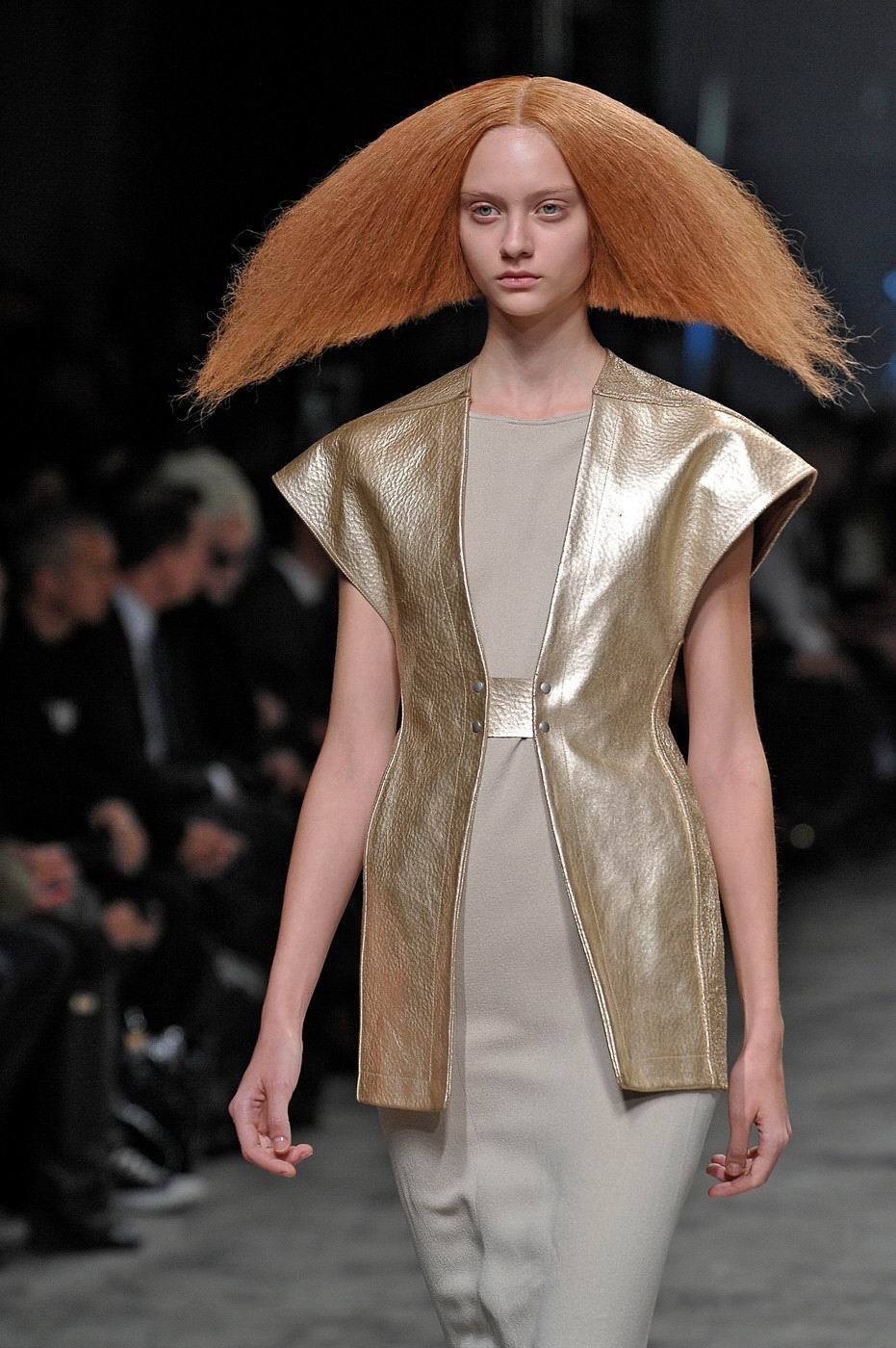 Z přehlídky Rick Owens, jaro-léto 2013.