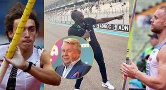 Černošek před Tretrou: Pojistka na rekordy, slibuje útok na Bolta