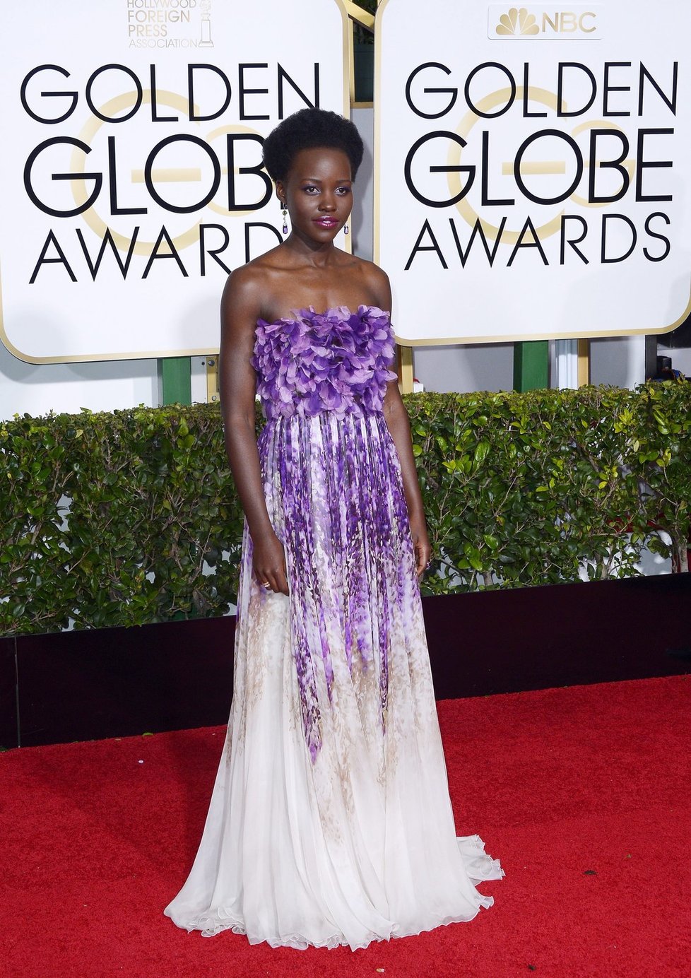 Oscarová herečka Lupita Nyong&#39;o.