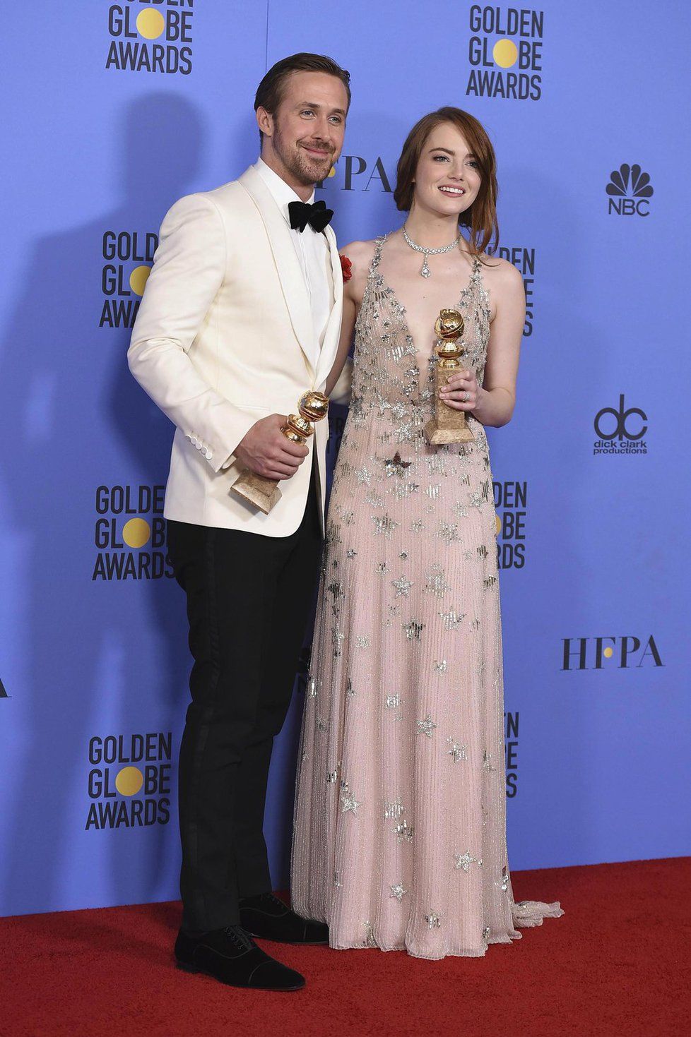 Emma Stoneová a Ryan Gosling