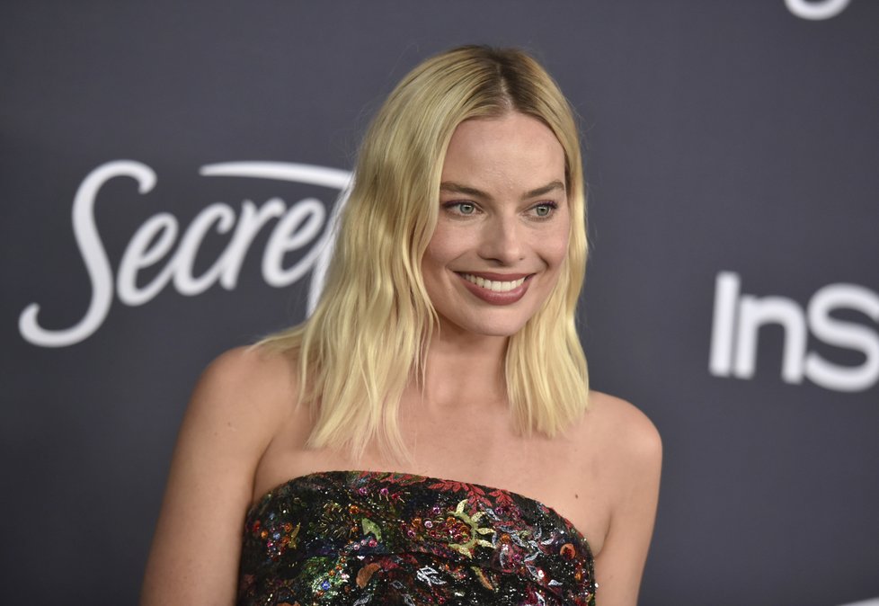 Margot Robbie na Zlatých glóbech