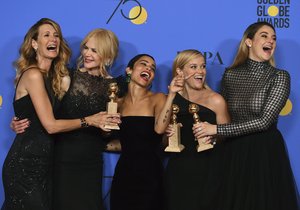 Hlavní představitelky seriálu Sedmilhářky: Laura Dern, Nicole Kidman, Zoe Kravitz, Reese Witherspoon a Shailene Woodley