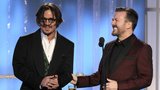 Nejlepší herci jsou Clooney a Streep, moderátor vtipkoval o jejich přirození