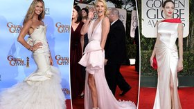 Andělské krásky - modelka Elle Macpherson, herečky Charlize Theron a Angelina Jolie
