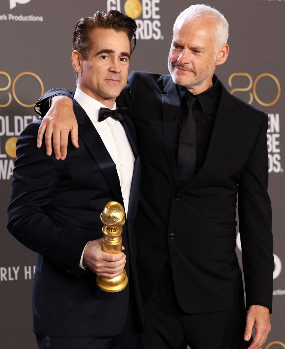 Zlaté Glóby 2023: Colin Farell a Martin McDonagh