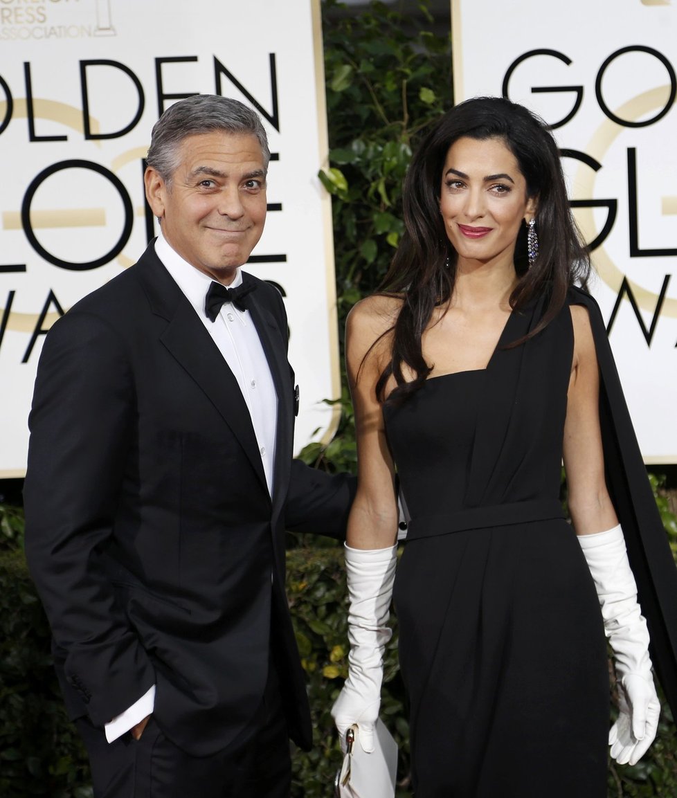 George Clooney s manželkou Amal mají rádi soukromí