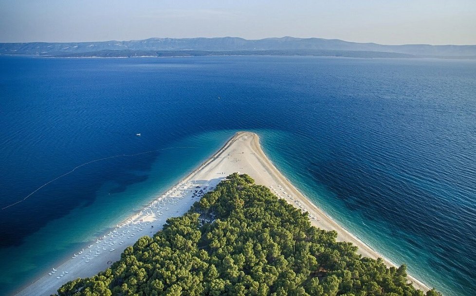 Zlatni Rat, ostrov Brač