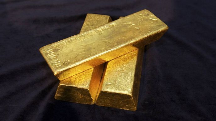 Cena zlata klesá Cena zlata klesá