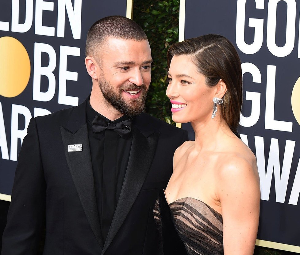 Jessica Biel s manželem Justinem Timberlakem