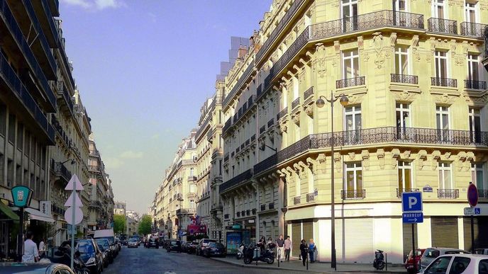 Zlatý trojúhelník, oblast kolem Champs Elysées, Paříž