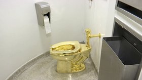 Ukradený zlatý záchod