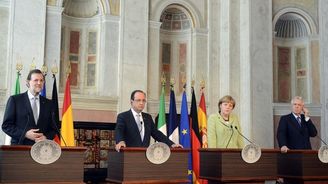 Merkelová se na summitu EU postaví románské přesile