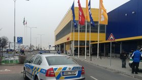 K přepadení došlo u obchodního domu Ikea