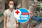 Vilém (22) pečuje o pacienty s covidem na ARO ve Zlíně: Na smrt se nedá zvyknout