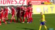 Zlín - Olomouc: Yunis patičkou překvapil všechny včetně Rakovana, 0:1