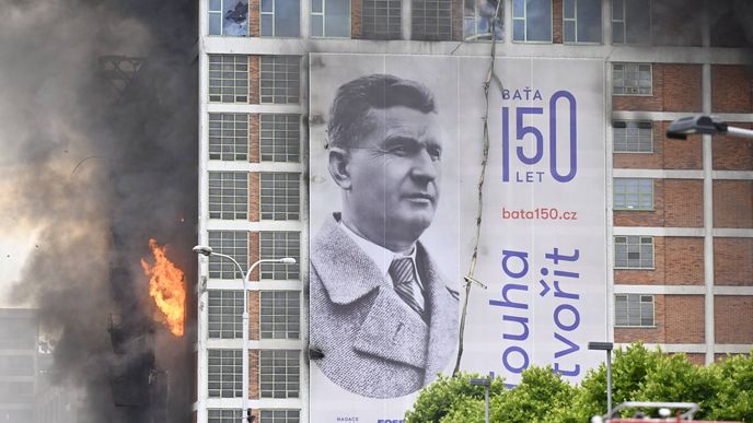 Požár skladů obuvi ve Zlíně (9.7.2026) Požár skladů obuvi ve Zlíně (9.7.2026)