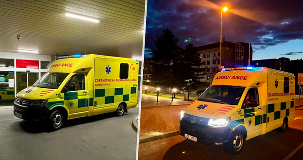 Sanitka záchranné služby Zlínského kraje