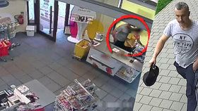 Odporný zloděj ohrožuje prodavačky nožem: Kamera odhalila jeho tvář! Víte, kdo to je?