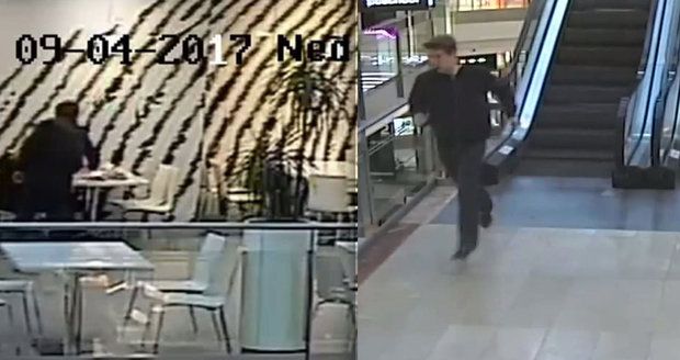 Zloděj ukradl telefon a utekl přes obchodní centrum Atrium Flora do metra.