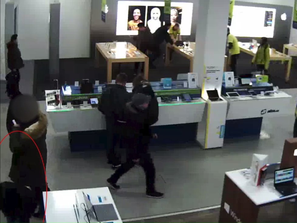 Policisté hledají ženu, která v Holešovicích ukradla peněženku.