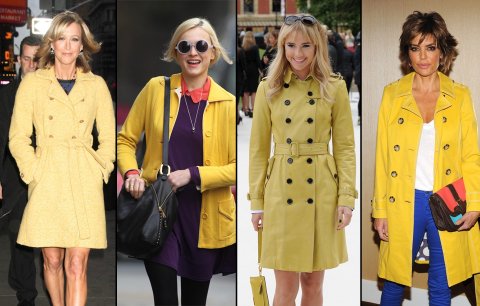 Inspirace z šatníku světových celebrit: Žlutá je nová černá!