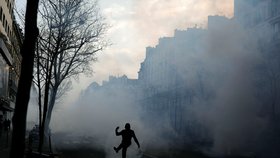 Ve Francii pokračovaly protesty žlutých vest. (23.3.2019)