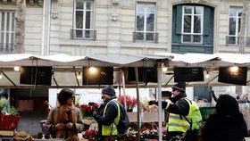 Protesty takzvaných žlutých vest v Paříži (15.12.2018)