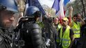 Dřívější demonstrace Žlutých vest ve Francii