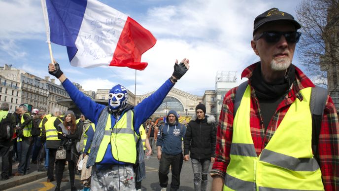 Demonstrace Žlutých vest ve Francii