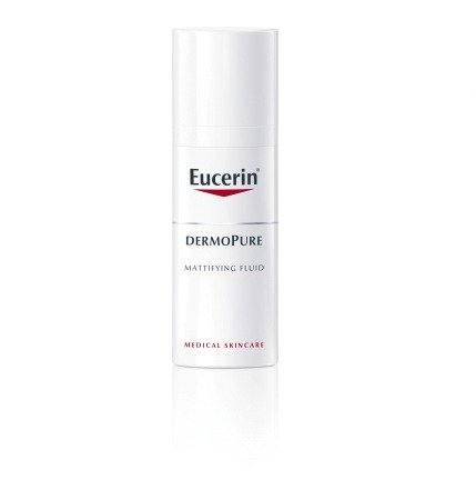 Zmatňující emulze DermoPure, Eucerin, 429 Kč (50 ml)  Koupíte v síti lékáren.