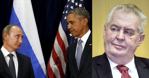 Putin se hádal s Obamou kvůli Asadovi: Ke komu se přiklonil Zeman?