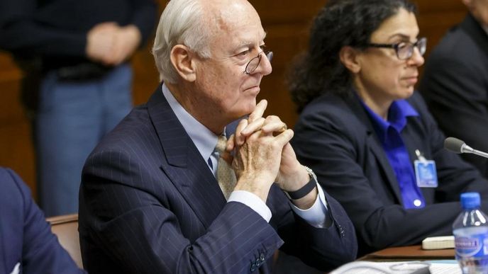 Zmocněnec OSN pro Sýrii Staffan de Mistura