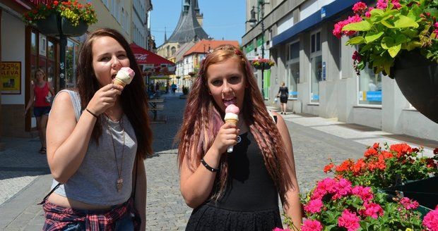 Zmrzlina je v Česku oblíbená, ilustrační foto.