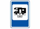 Dopravní značka IJ 15: Servisní místo pro sanitaci hygienických zařízení obytných vozidel