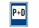 Dopravní značka IP 13f: Parkoviště P+D