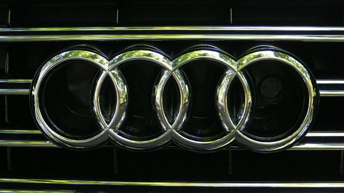 Znak německé automobilky Audi