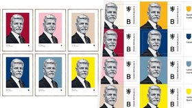 Prezident Petr Pavel bude mít vlastní známky. Hrají všemi barvami