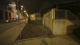 Na tomto místě v Děčíne se muž pokusil znásilnit teprve čtrnáctiletou dívku.