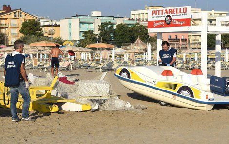 K napadení a znásilnění došlo na pláži v Rimini.