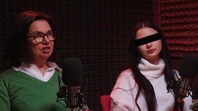 Nella s maminkou Veronikou v podcastu Odvážný